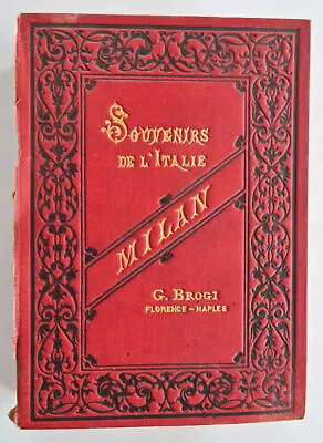 Milan Italy Tourist Souvenir Milano Italia C.1880 Pictorial 18 Photo Views Album • $112.50