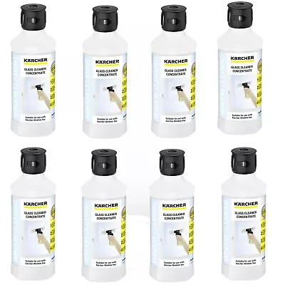 Eight Pack Karcher RM 500 Window Vac 500ml Window Concentrate Cleaner 62957950 • £43.71