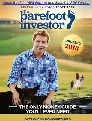 The Barefoot Investor- By Scott Pape-Audio Book In MP3 On CD And Bonus Ebook PDF • $12.20