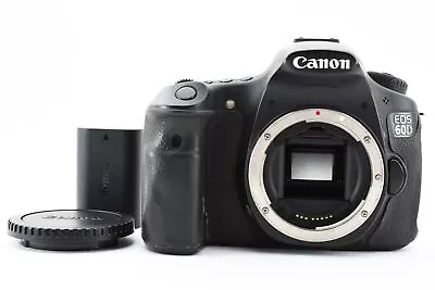 Canon EOS 60D 18.0 MP Digital SLR Camera Body W/Cap Battery [Excellent] • £155.32