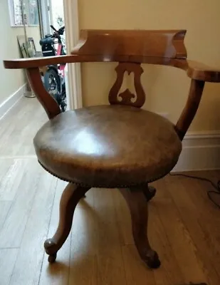 £225 • Buy Vintage Captains Office / Swivel Chair