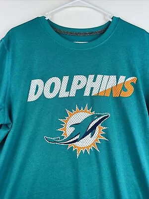 Nike Dri-Fit NFL Miami Dolphins Teal Training T-shirt Men’s Large 659848-311 • $19.99