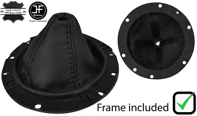 Black Stitch Leather Manual Shift Boot+plastic Frame Fits Dodge Viper 2003-2006 • $213.79