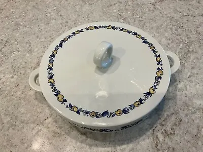 Vintage 7 1/4  Villeroy & Boch CADIZ Pattern Covered Dish W Handles Exc. Cond. • $39.99