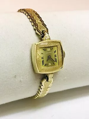 Vintage Longines 10k Gf Women's Watch Lot 324 • $45