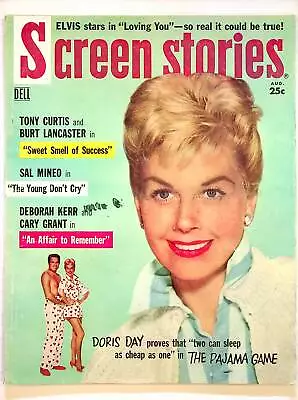 Screen Stories Magazine Vol. 56 #8 VG 1957 Low Grade • $9.40