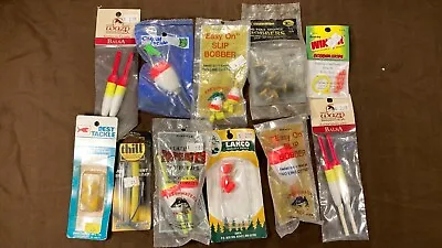 Lot Of Vintage Fishing Floats Bobbers Some Original Packages  • $29.95