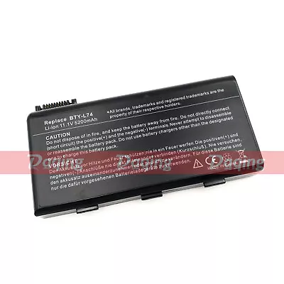 Battery For MSI A5000 A6000 A6200 CR500 CR600 CR610 CX600 CX700 BTY-L74 BTY-L75 • $25.99