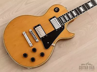 1979 Gibson Les Paul Custom Vintage Guitar Natural W/ Lollar Pickups Case Tag • $5999.99