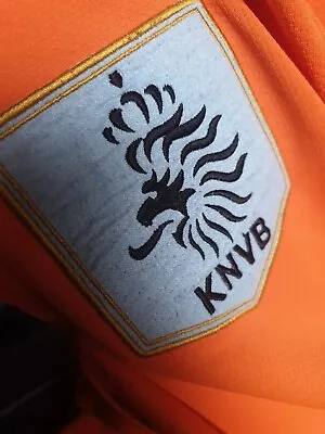 2006 Holland Orange Nike Home Shirt Size Small Mens International Football • £34.99