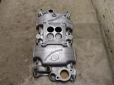 Vintage Offenhauser 5616 Low Rise SB Chevy Chevelle SS Aluminum Intake Manifold • $400