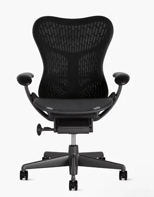 Herman Miller Mirra 2 Desk Office Mesh Chair Black BASIC Version  • $399.97