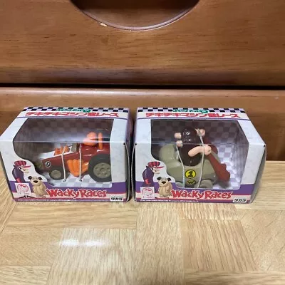 Wacky Races Figure Choro Q Lot 2 Set Rare Retro Anime Japan Hobby M503 • $43.80