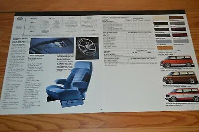 ★★1990 Chevy Astro Colors Options Spec Original Dealer Advertisement Print Ad 90 • $9.99