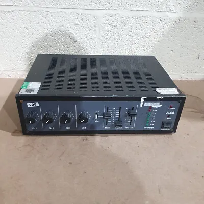 Adastra A-68 Portable 230V-50Hz 100-Watts Adjustable Volume PA Amplifier - Black • £25.59