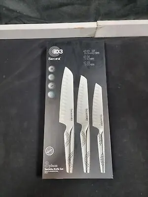 $200 • Buy Baccarat Id3 3 Piece Santoku Knife Set