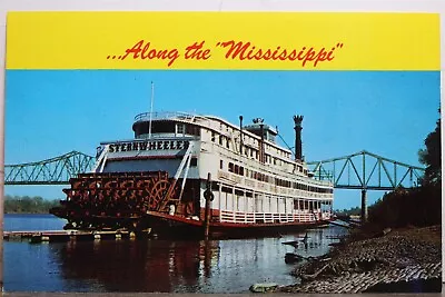 Scenic Mississippi River Postcard Old Vintage Card View Standard Souvenir Postal • $0.50