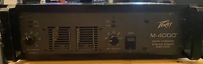 Peavey M-4000 Mark V Series Stereo Power Amp • $100