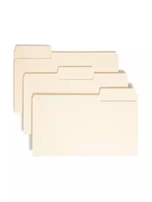 Smead SuperTab Heavyweight File Folder Oversized  Assorted Sizes  Colors  • $14.97