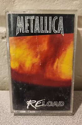 Vintage Metallica Reload Cassette Tape 1997  • $15