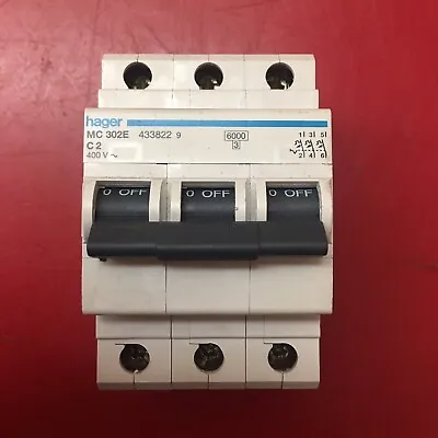 Hager MC302E C2 Circuit Breaker • $33