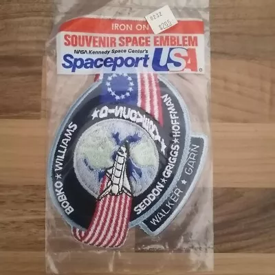 NASA STS-51D Kennedy Space Center Iron-on Patch - Official Vintage 1990s Florida • £15