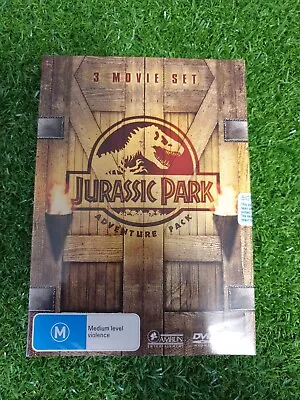 Jurassic Park:-adventure 3 Movie Pack-dvd-r4-new/sealed • $9