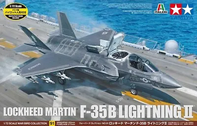 £35.49 • Buy Tamiya 60791 Lockheed-Martin Lightning F-35B Aircraft Model Kit 1/72 Scale