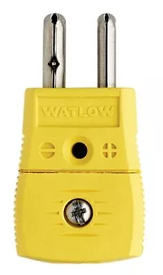 Watlow MCM-K-NAT Type-K Mini Thermocouple Connector 400°F Male Plug • $7