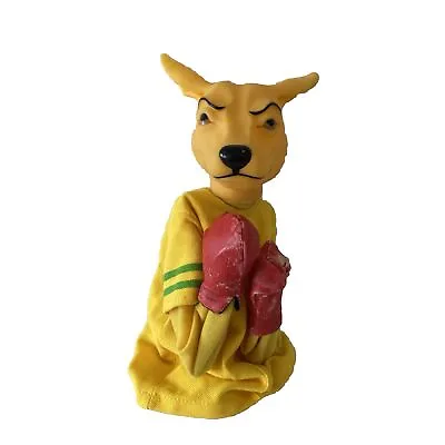 Vintage AOC Olympics Aussie Boxing Kangaroo Puppet Red Gloves Australia Sport • $34.99