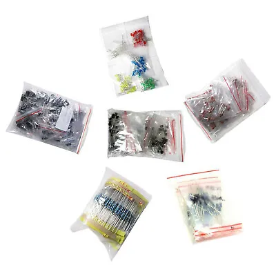 1390pcs/Set Electronic Components Kit Basic Diodes Transistors Assortment • $16.79