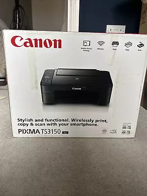 Canon PIXMA TS3150 One Injekt Printer - Black • £15