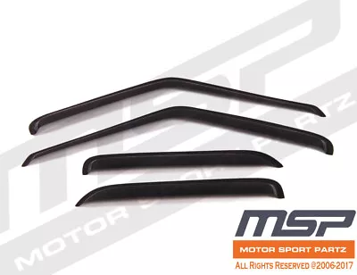 Out Channel Visors Wind Deflector Smoke Tinted Chevrolet Monte Carlo 95-99 2pcs • $37.92