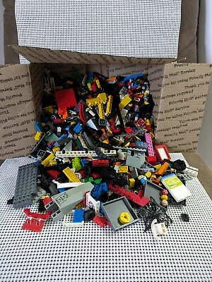 LEGO 5 LB Pounds Bricks Parts & Pieces Large Bulk Lot Genuine Misc Assorted Mix • $24.97