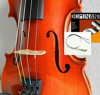 D***Thomastik Dominant 135B Violin String Set 4/4 Size E Ball* Same Day Shipping • $45.50