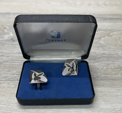 1970’s Vintage Playboy Bunny Cuff Links W/ Branded Gift Box • $39.90