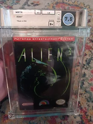 Alien 3 Nintendo Nes Game - New Sealed WATA - 7.5 B+ • $102.50