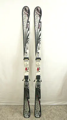 163 Cm K2 T:NINE INSPIRE LUV All Mountain Women's Skis W/ Adjustable Bindings • $229