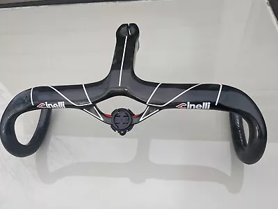 Cinelli Ram3 Integrated Carbon Handle 42cm 130mm With Garmin Mount • $310