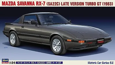 Hasegawa HC52 MAZDA SAVANNA RX-7 SA22C Late Ver. Turbo GT 1/24 Scale Kit Japan • $36.31