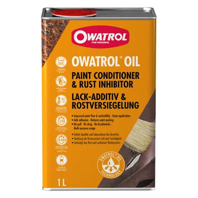 £22.95 • Buy Owatrol Oil Paint Conditioner And  Rust Inhibitor 0.5 Litre And 1 Litre Ltr