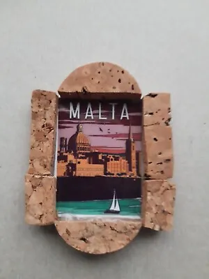 Malta Travel Souvenir Fridge Magnet Handmade (mosaic)  6x4 Cm APPROX  • £2.50