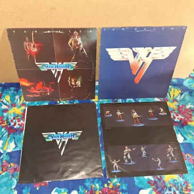 VPI RARE !  Translucent Vinyl 1st Press Van Halen LP Lot S/T Self / II OIS • $49.99