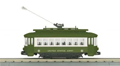 MTH 30-5184 US Army Bump-n-Go Trolley New In Box Limited Hard To Find • $124.99