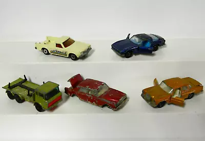 Lensey Matchbox Cars Lot: #14 Grifo 60 Holden 46 Benz2458 -for Parts /Repair • $15.99