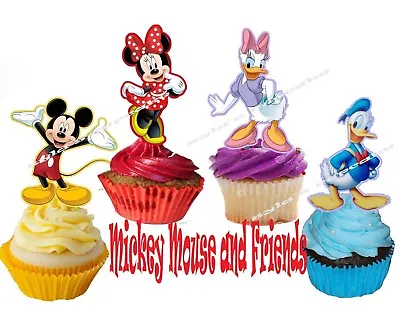 Mickey And Friends Cupcake Topper (12pcs) • $6.50