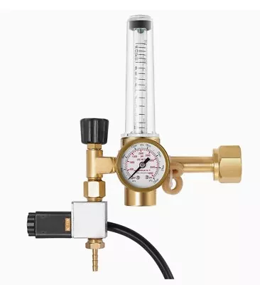 VIVOSUN Hydroponics CO2 Regulator Emitter System With Solenoid Valve Flowmeter • $36.99