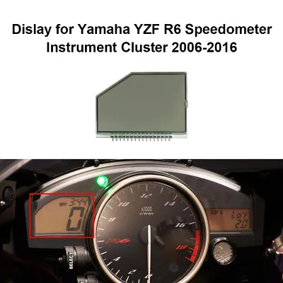 For Yamaha YZF R1 R6 Speedometer Instrument Cluster Dislay • $68.45