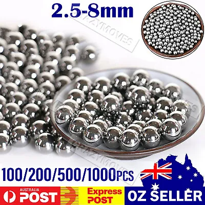 1000x Steel Loose Bearing Ball Replacement Part 2.5-8mm Bike Bicycle Cycling VIC • $12.99