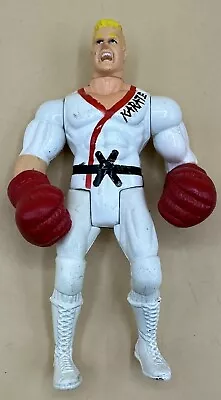Vintage Karate King Fu 80s 90s Fighting Action Figure With Gloves • $14.99
